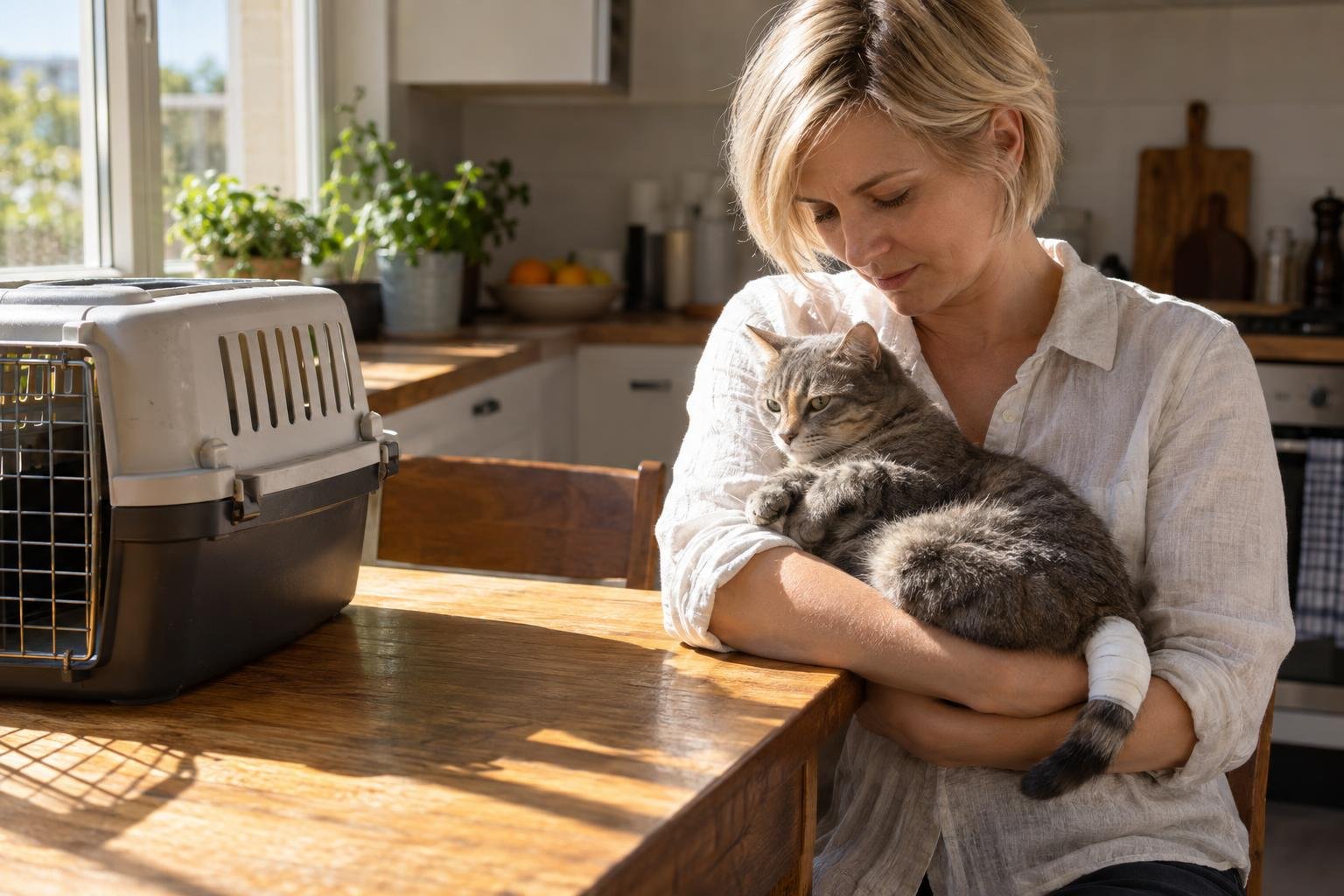 Queue de chat coupée : premiers soins et amputation