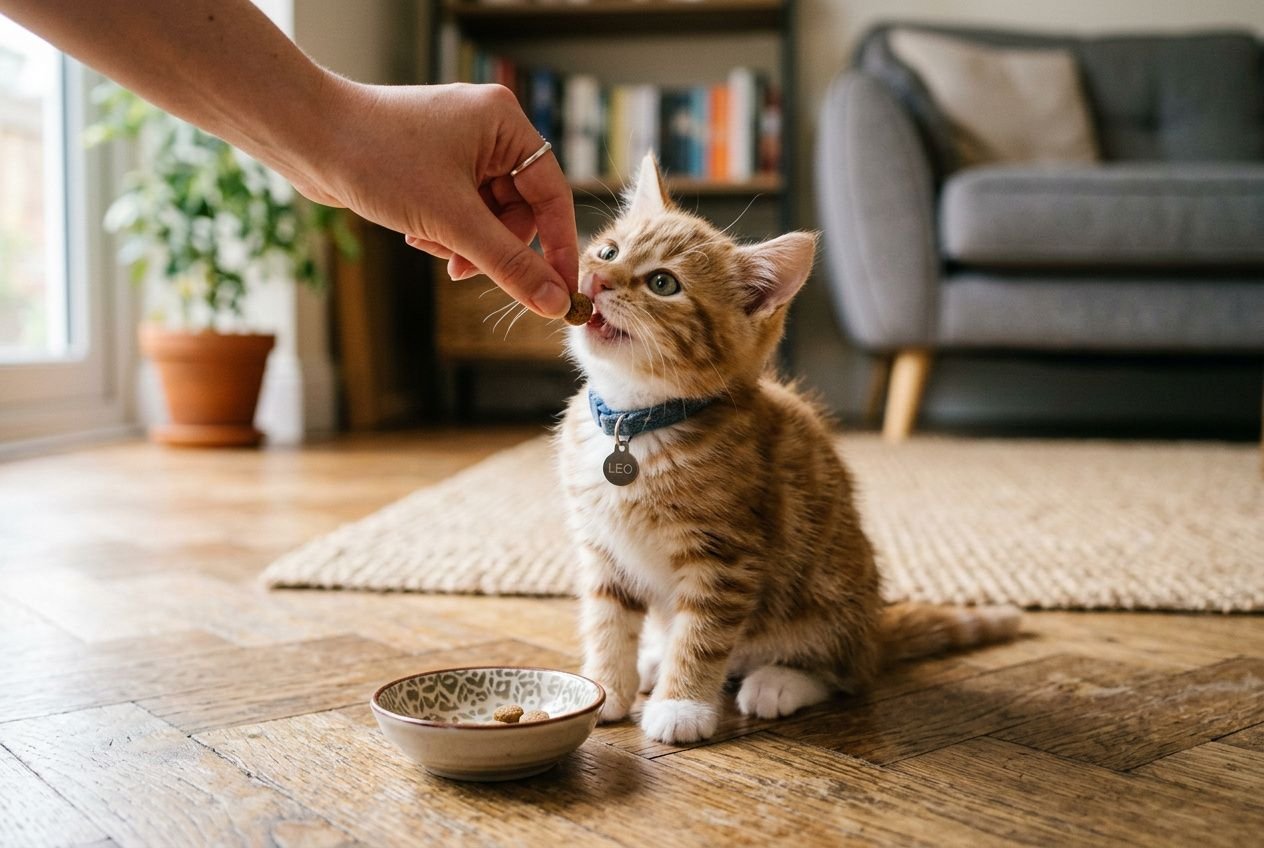 Friandises pour chaton : quoi donner et à quel âge ?