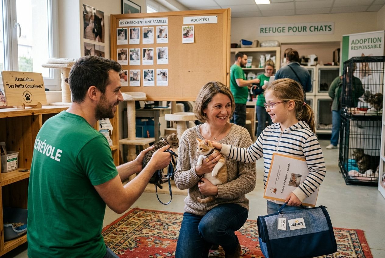Adopter un chat en association : guide et chats à adopter